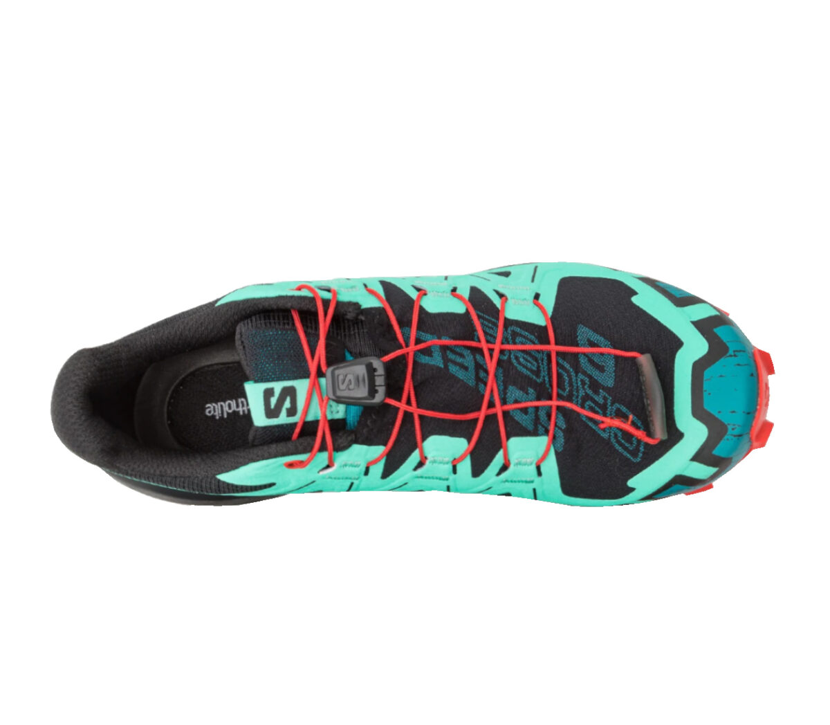 Tomaia Scarpa Salomon speedcross 6 donna nera verde