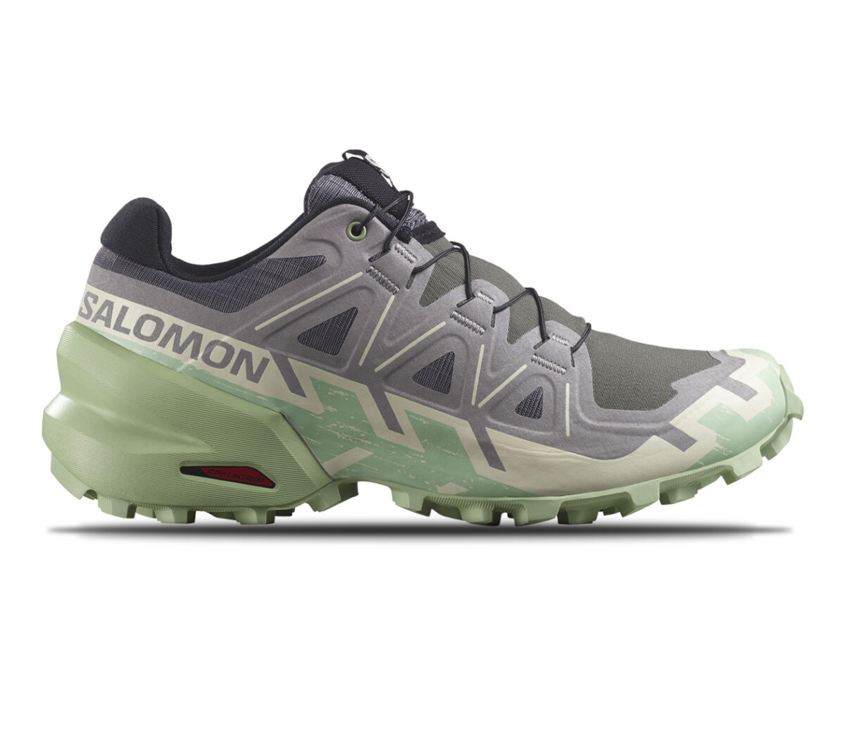 Scarpa Salomon Speedcross 6 donna grigia verde