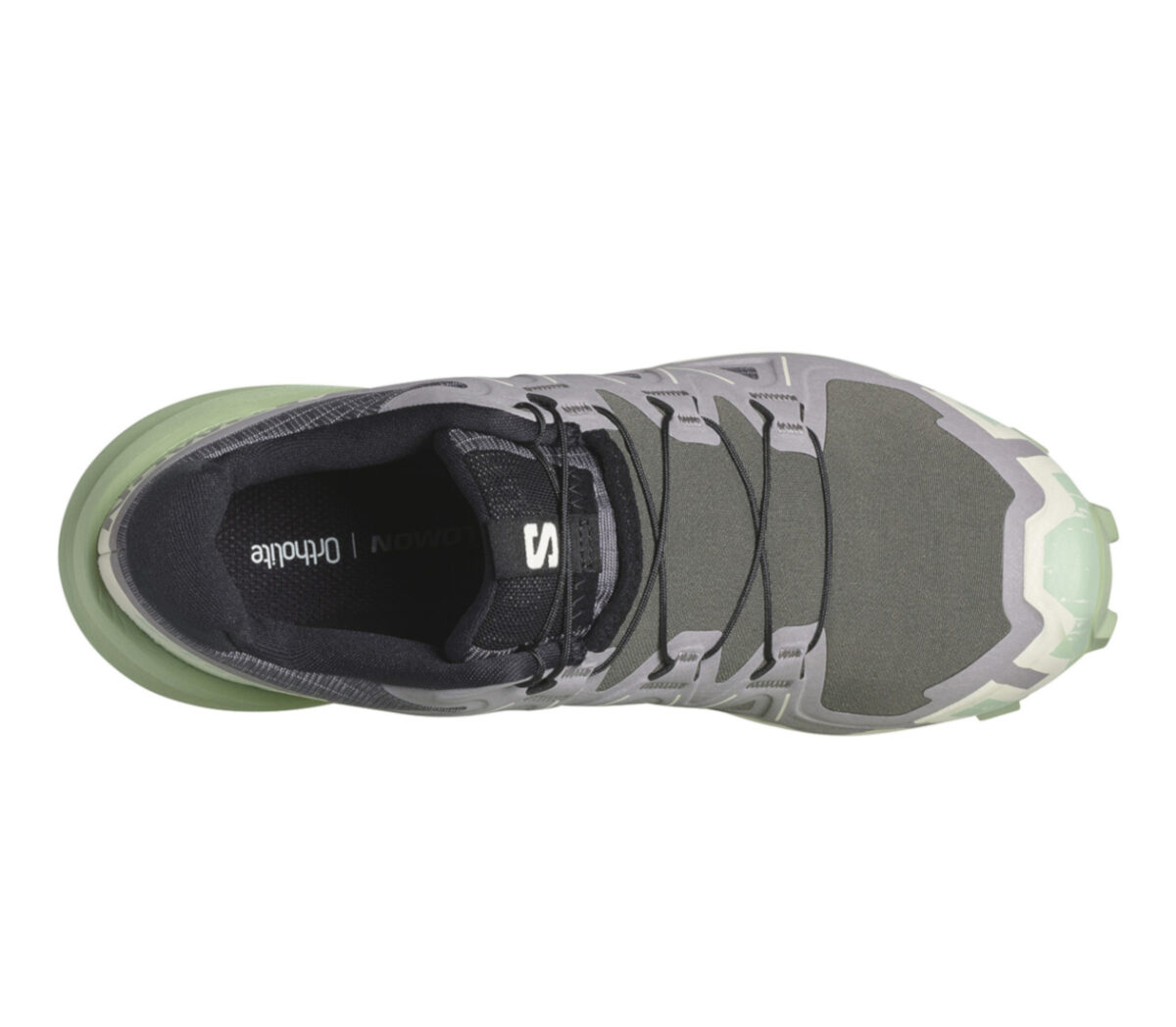 Tomaia Scarpa Salomon Speedcross 6 donna grigia verde