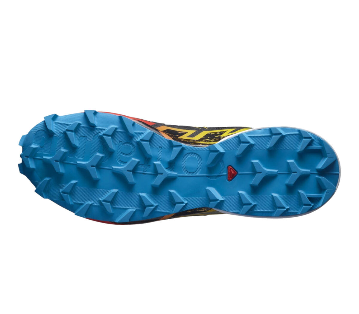 Suola Scarpa Salomon Speedcross 6 uomo nera rossa
