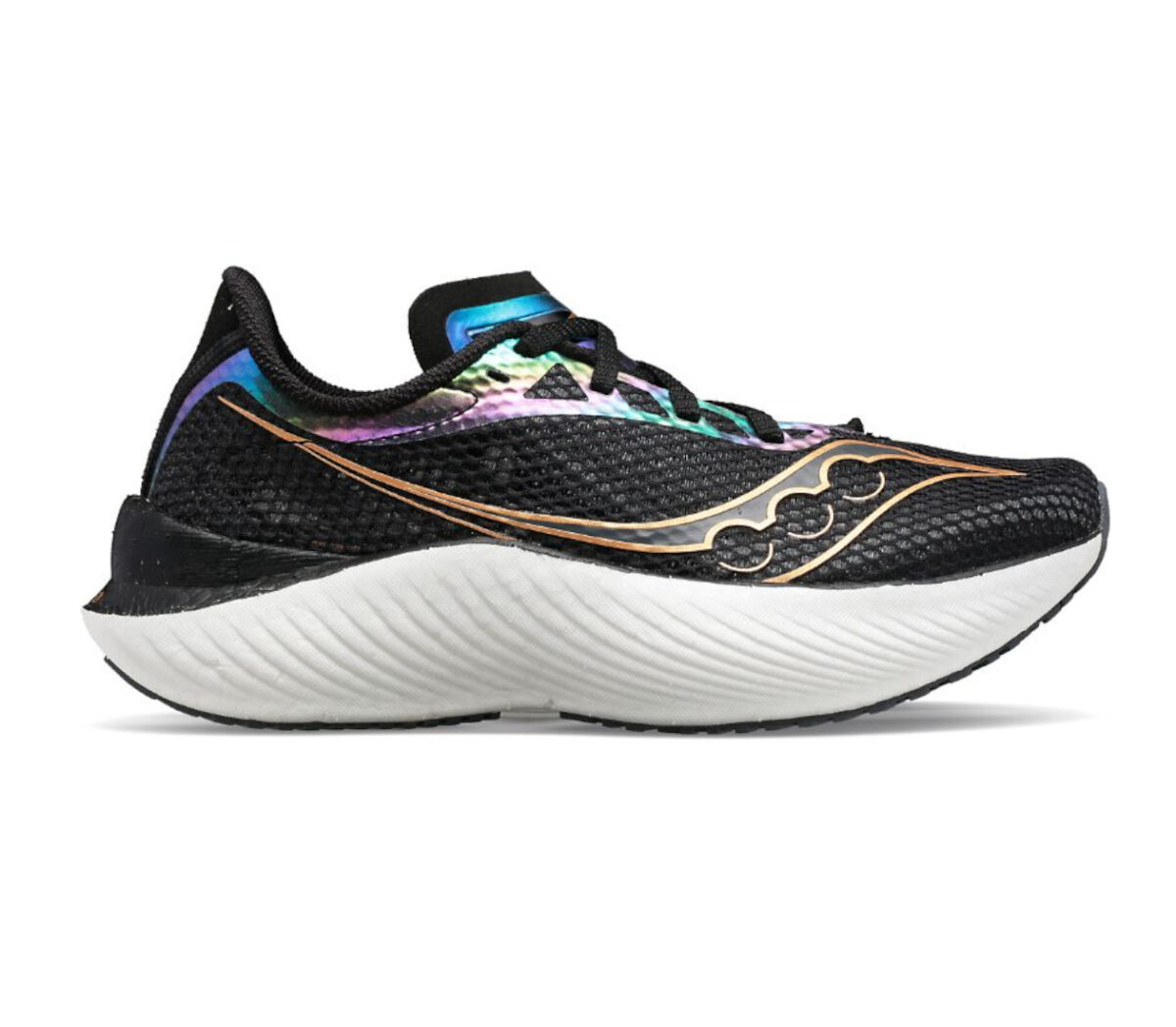 Scarpa Saucony endorphin Pro 3 uomo nera celeste