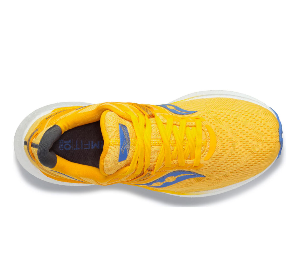 saucony triumph 20 gialla da donna