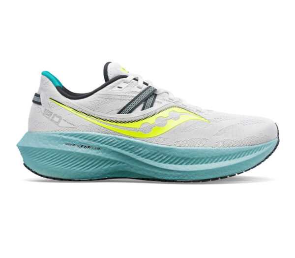 Scarpa saucony triumph 20 uomo bianca celeste