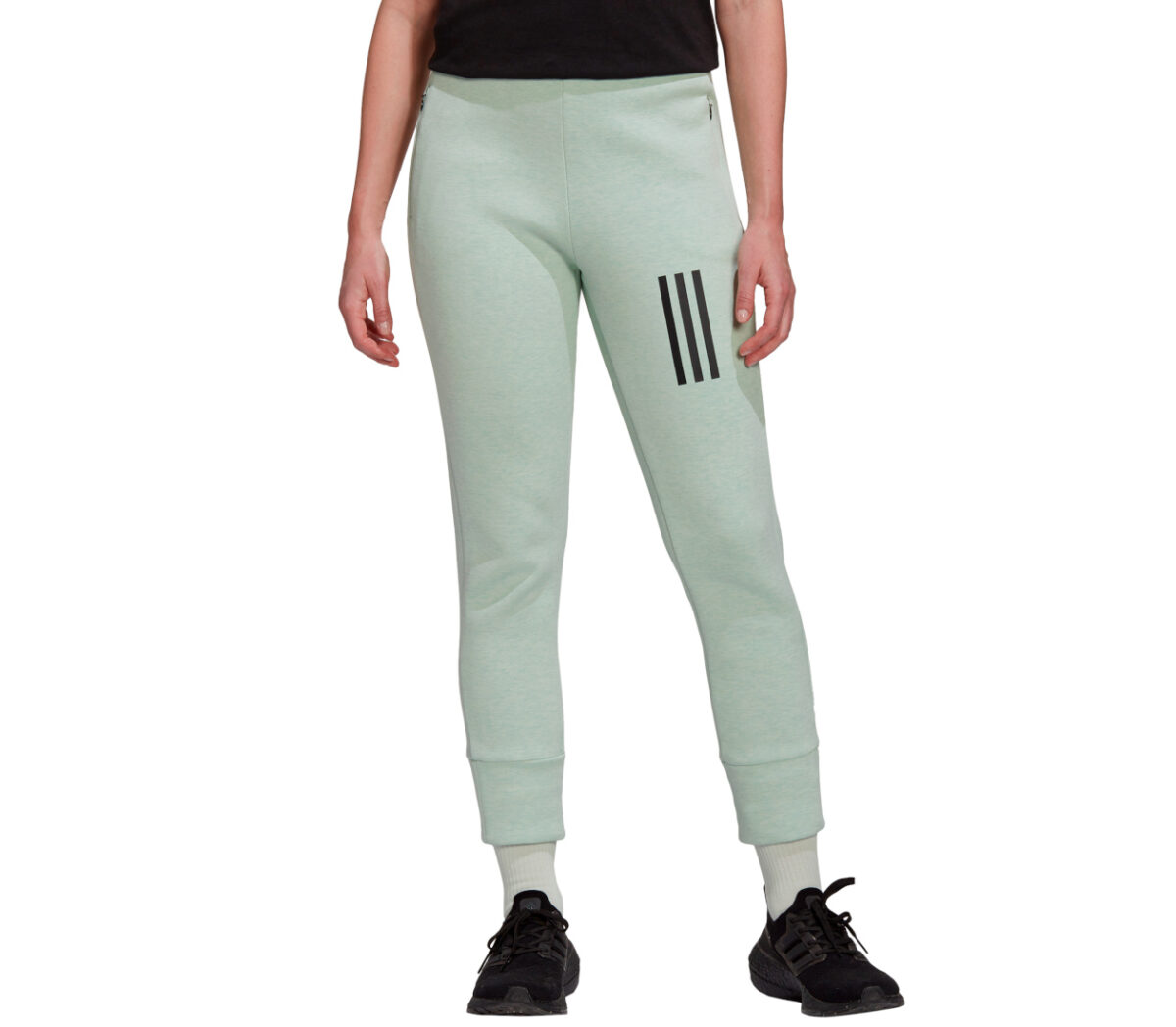 Pantalone adidas W MV SL HW PT donna grigi