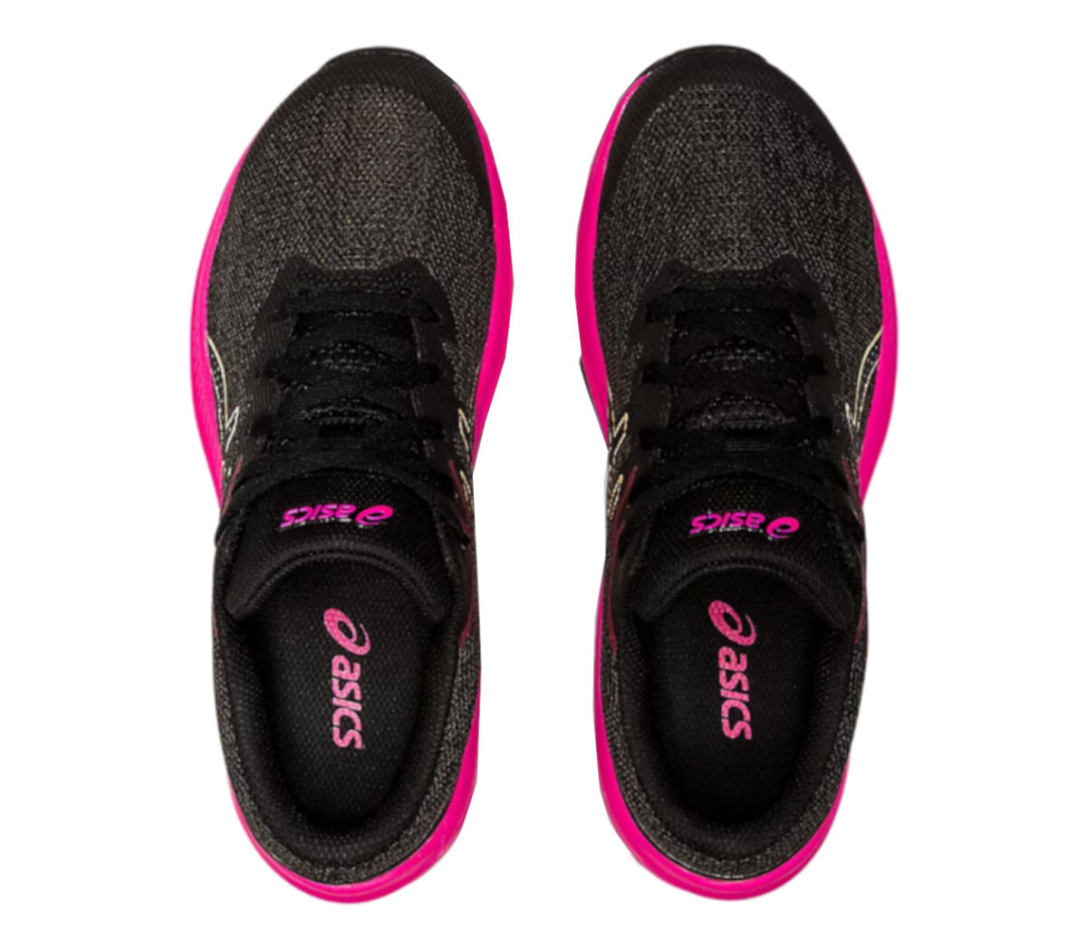 Tomaia Scarpa asics Gt 1000 11 GS unisex nera rosa