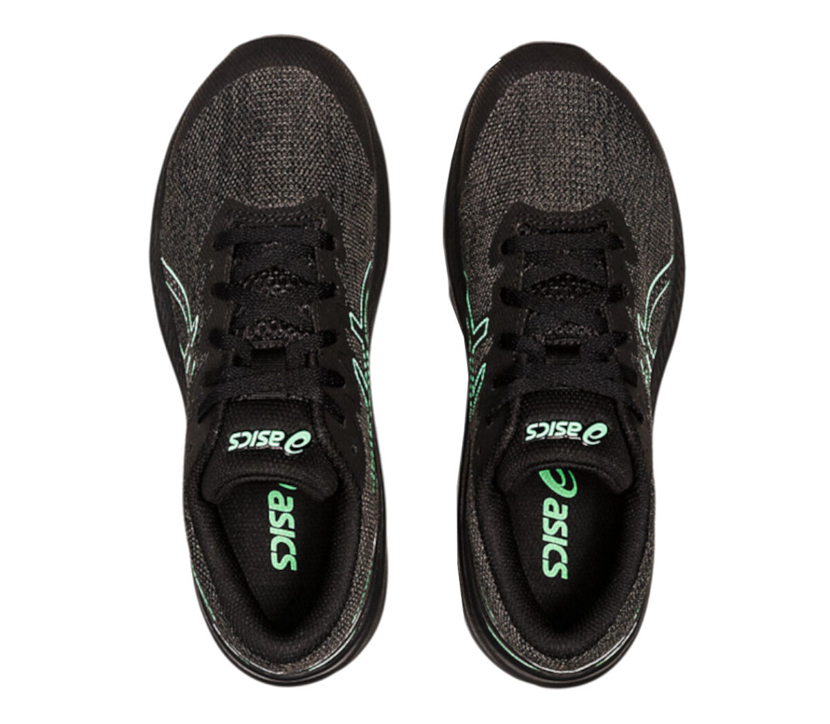 Tomaia Scarpa asics Gt 1000 11 GS unisex nera verde