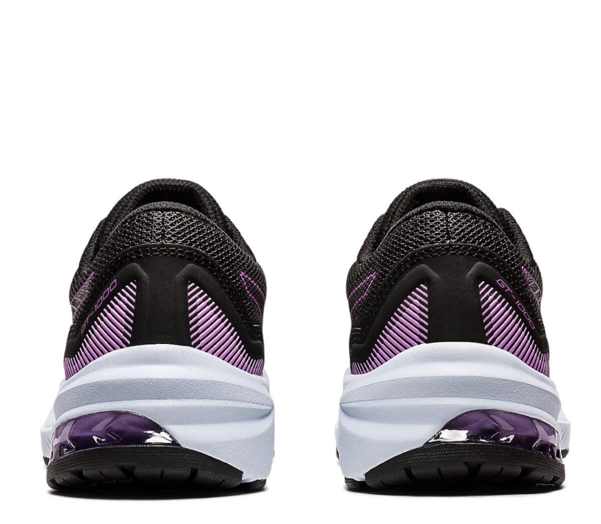 Retro Scarpa asics Gt 1000 11 GS unisex nera viola