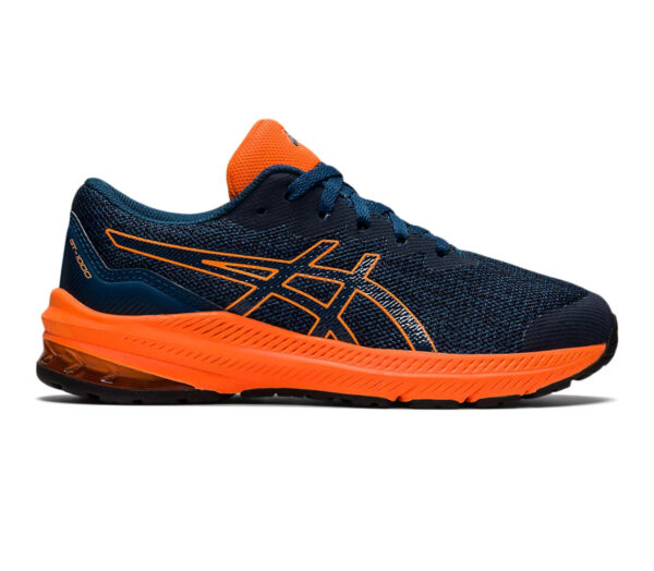 Scarpa asics Gt 1000 11 GS unisex blu arancione