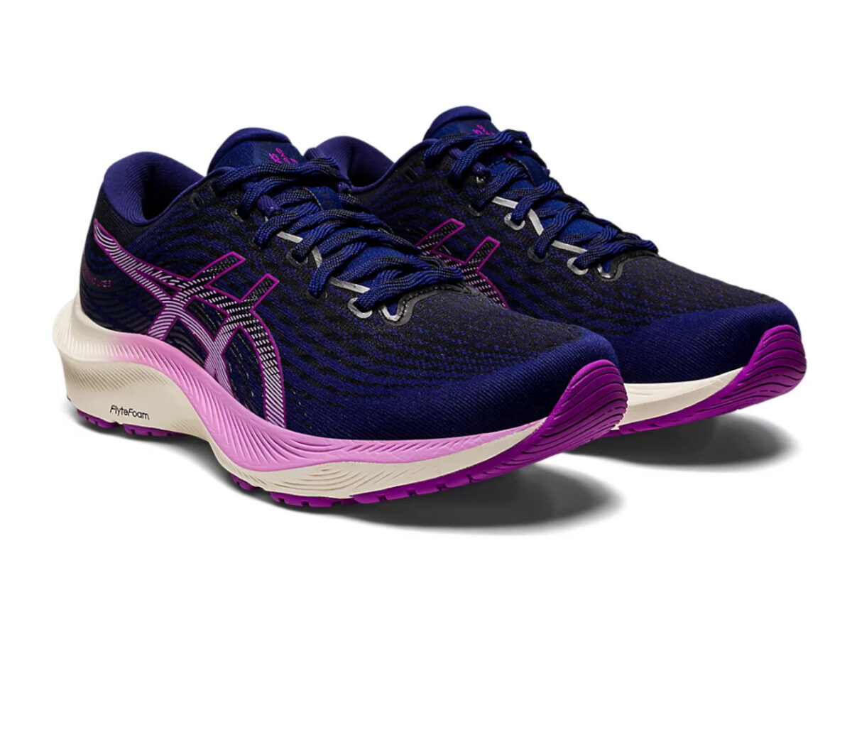 Coppia Scarpe asics gel kayano lite 3 donna blu viola