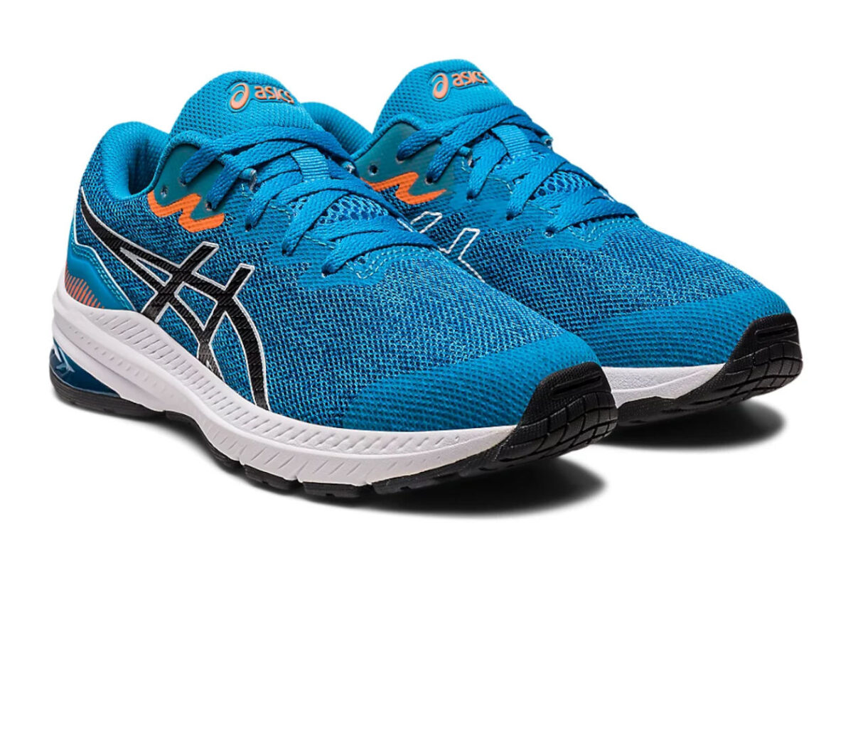 Coppia Scarpa asics GT 1000 11 Gs junior celeste