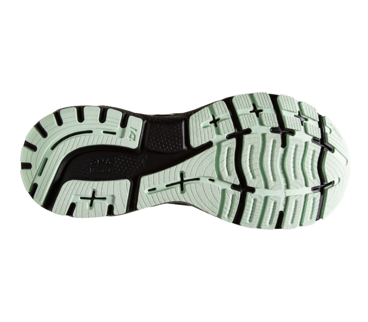 Suola Scarpe Brooks ghost 14 gtx donna nera