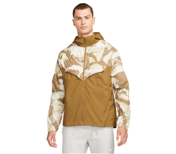 Giacca Nike repel windrunner uomo beige