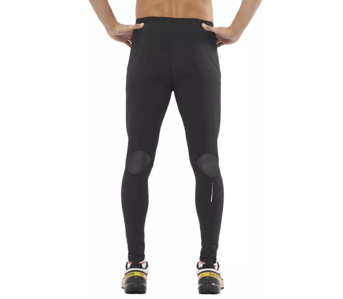 Dietro Pantaloni salomon sense aero tights uomo neri