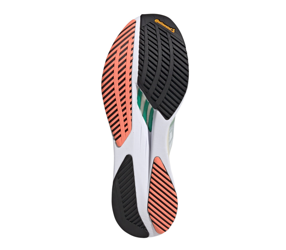 Suola Scarpa adizero boston 11 uomo verde grigia