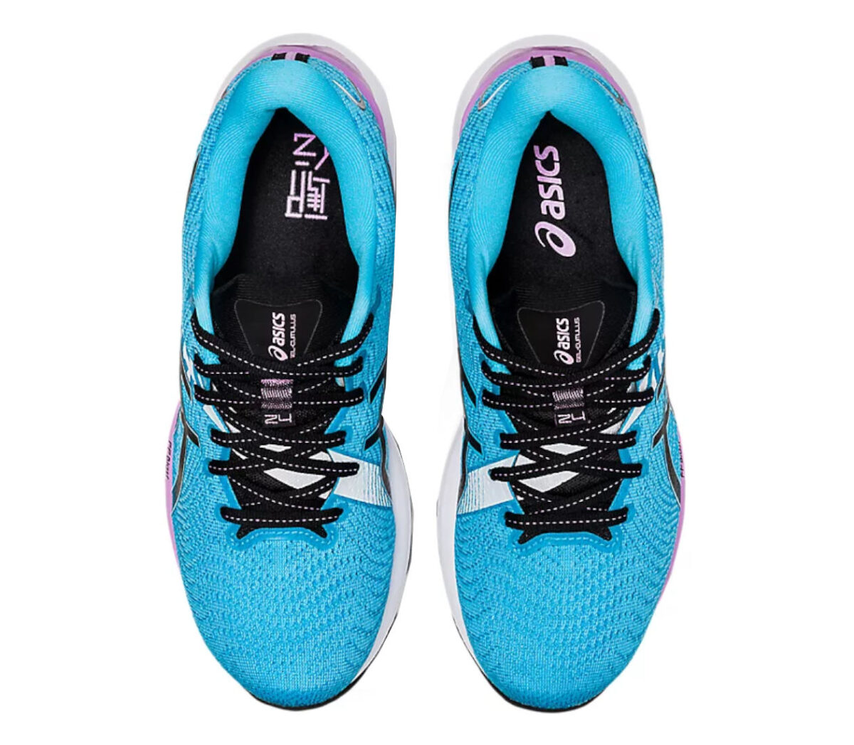 Tomaia Scarpa asics gel cumulus 24 ekiden donna celeste