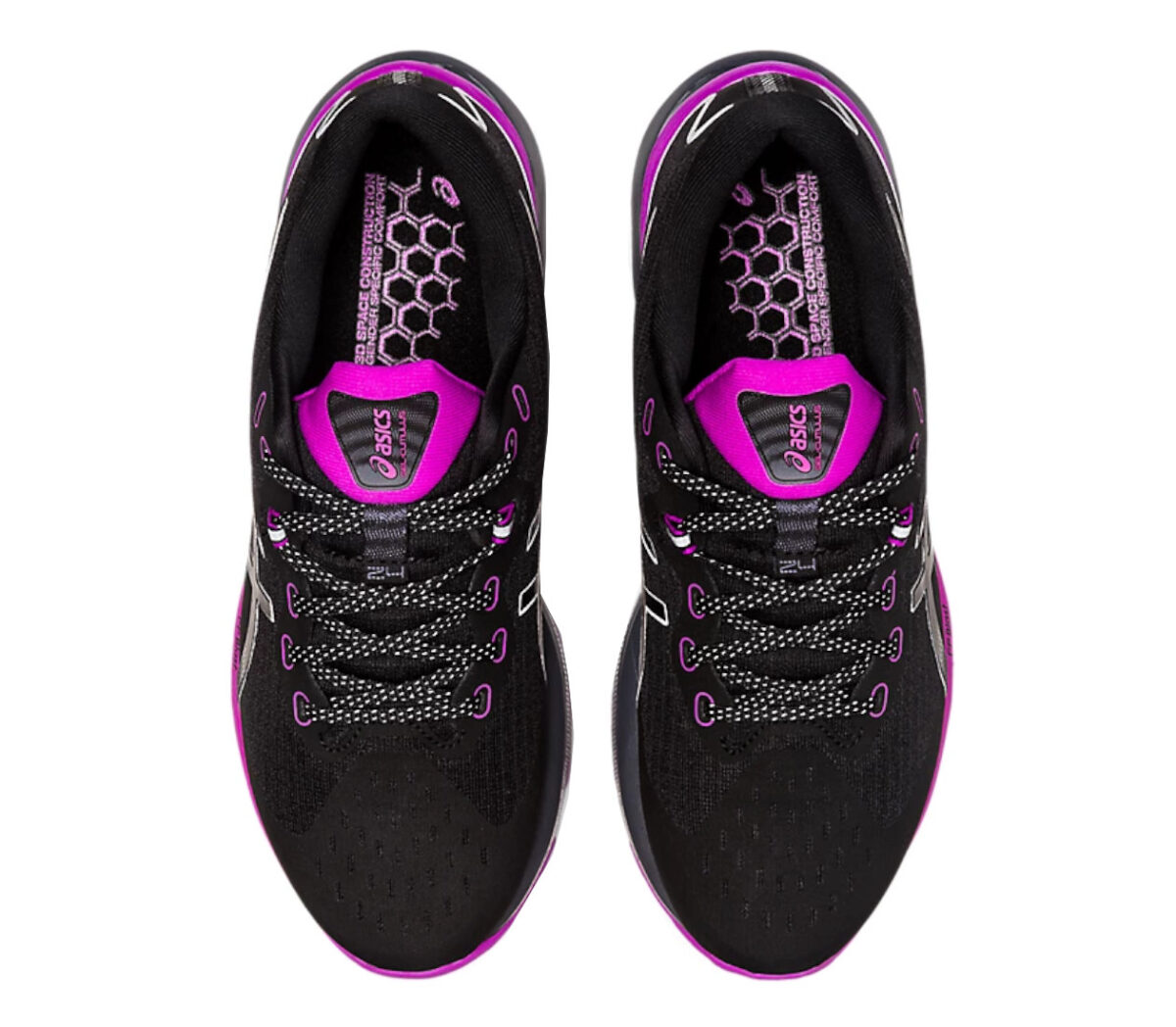 Tomaia Scarpa asics gel cumulus 24 lite show donna nera viola