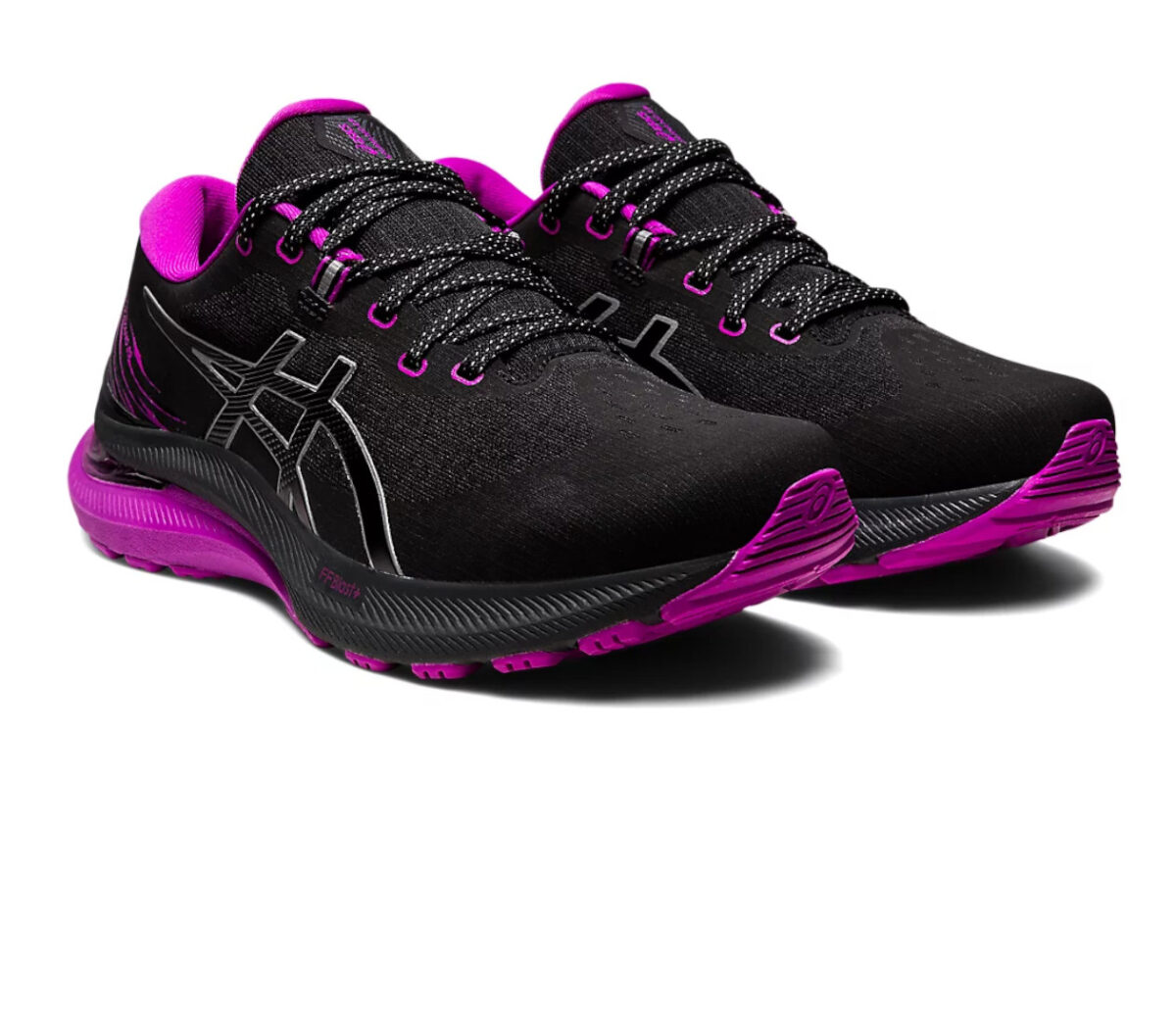 Coppia Scarpa asics gel kayano 29 lite show donna nera viola