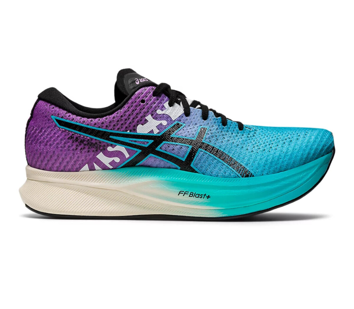 Scarpa asics magic speed 2 ekiden donna blu viola