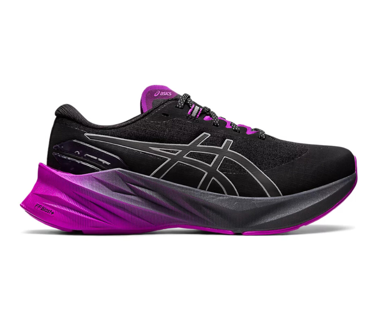 Scarpa asics novablast 3 lite show donna viola nera