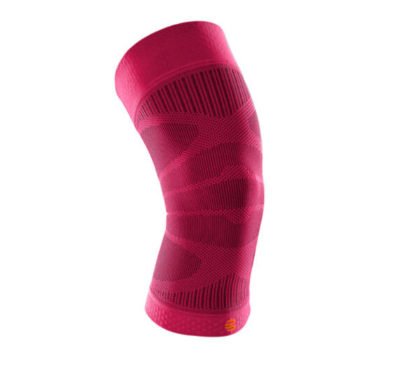 Fascia bauerfeind sport compression knee support pink unisex