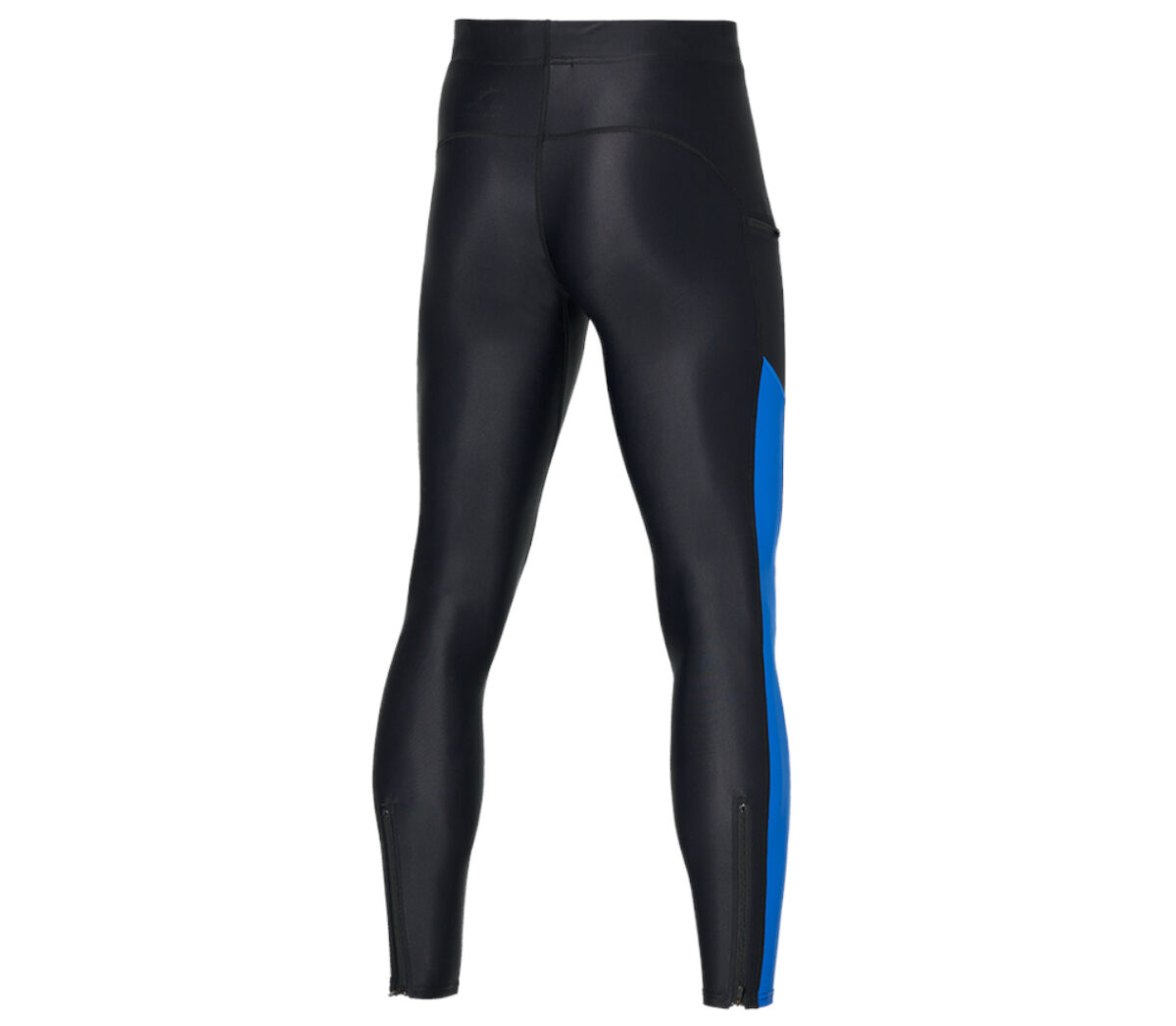 Dietro Pantalone Mizuno core long tight uomo nero blu