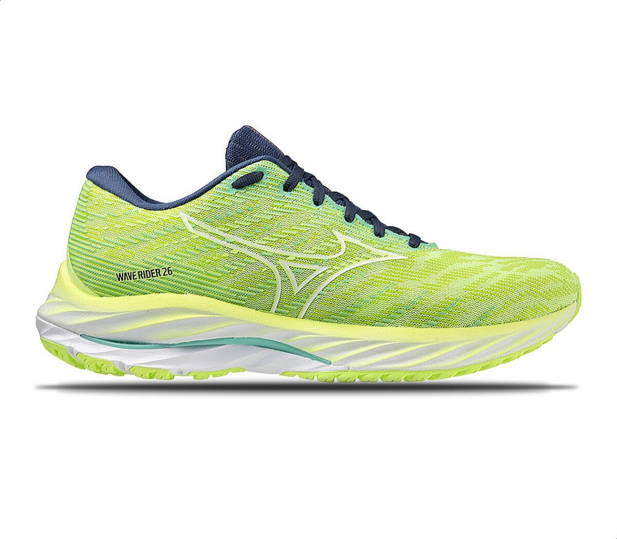 Scarpa Mizuno wave rider 26 donna gialla