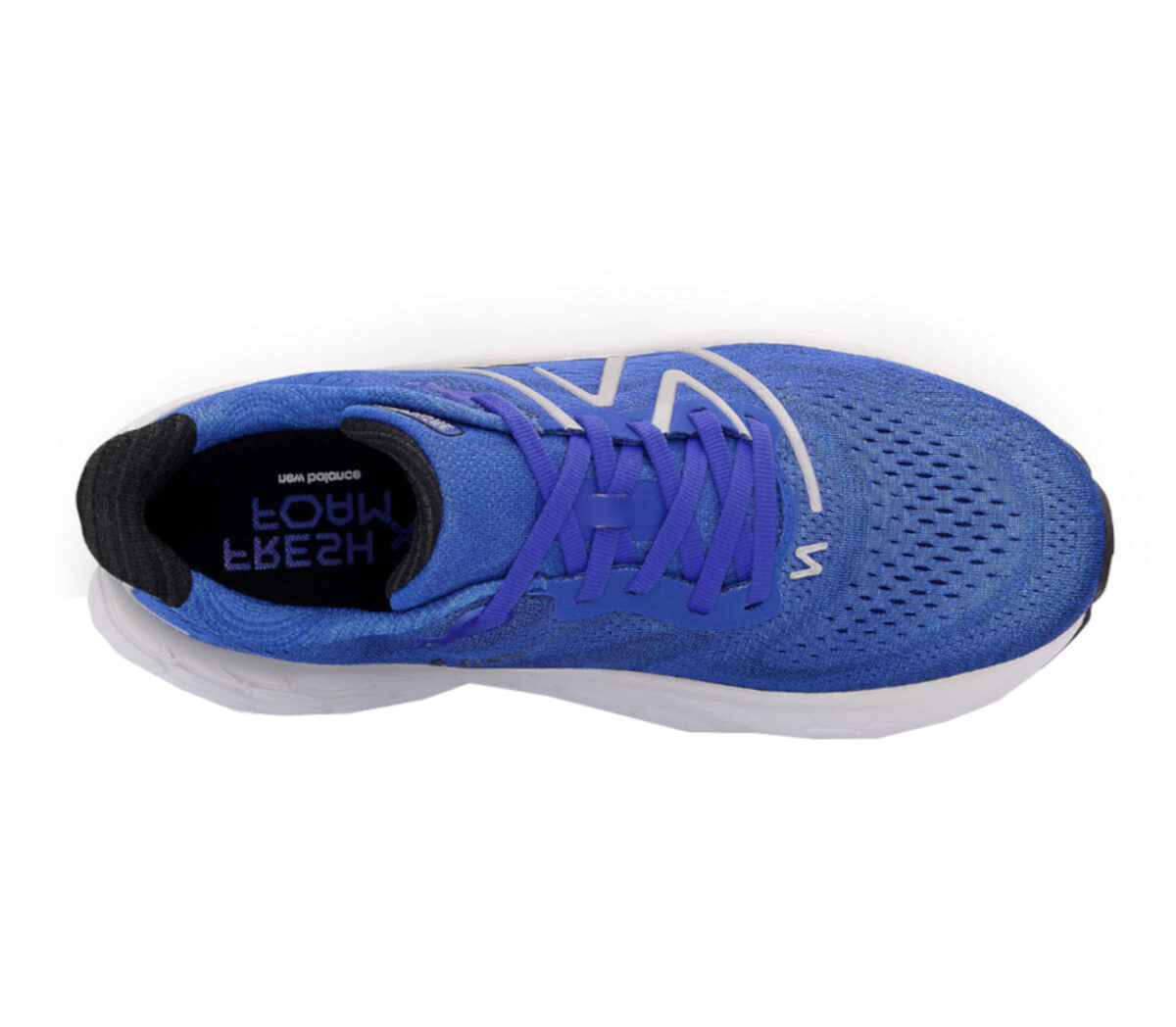 Tomaia Scarpa new balance fresh foam X more v4 uomo blu