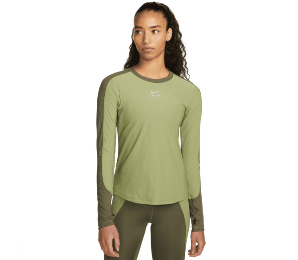 Maglia nike air dri-fit donna verde