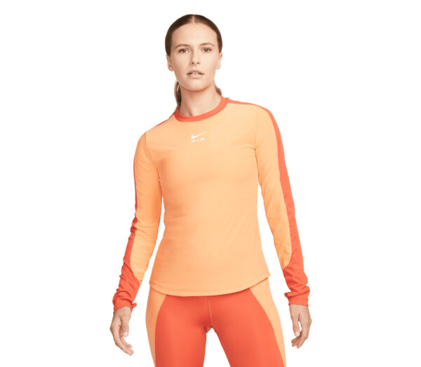 Maglia nike air dri-fit donna arancione