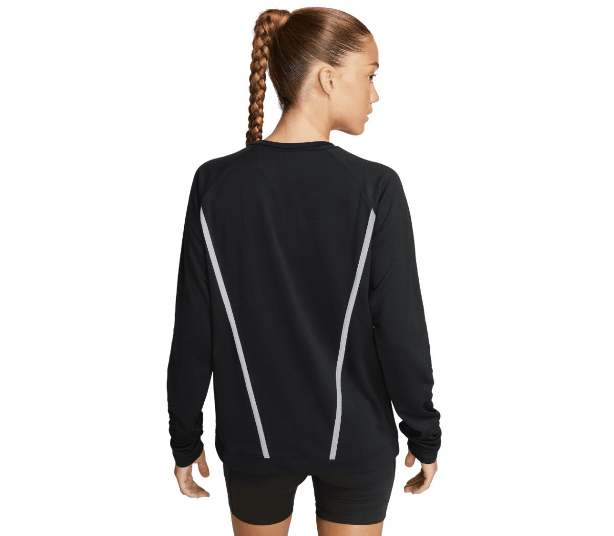 Dietro Maglia dri-fit pacer icon clash donna nera