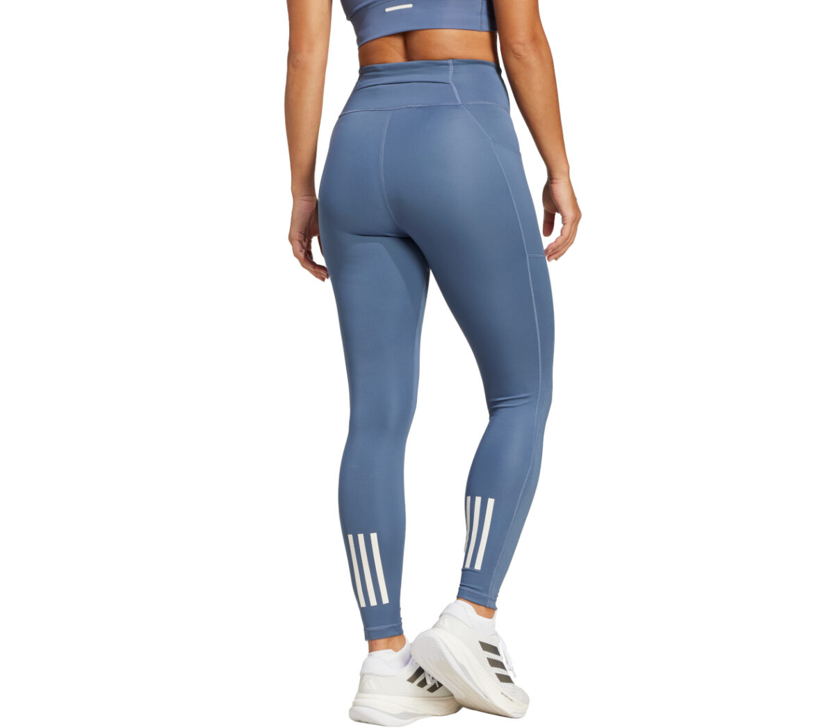Dietro Leggings Adidas OTR Color Block 7/8 Tight donna blu