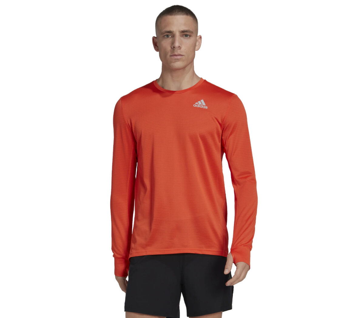 Maglia Adidas OTR Long Sleeve uomo arancione