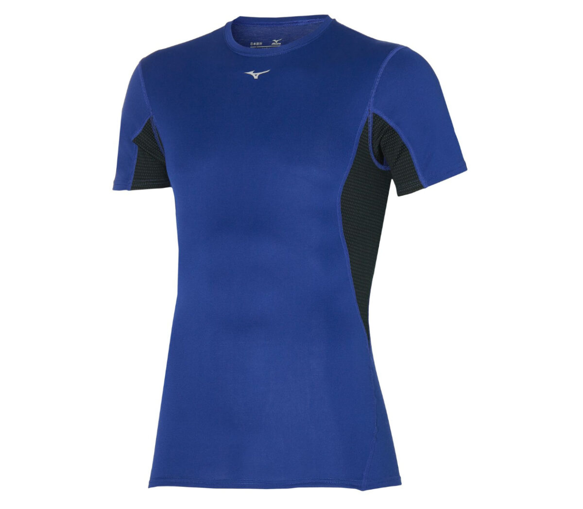 Maglia Mizuno Mid Weight-Light Tee uomo blu