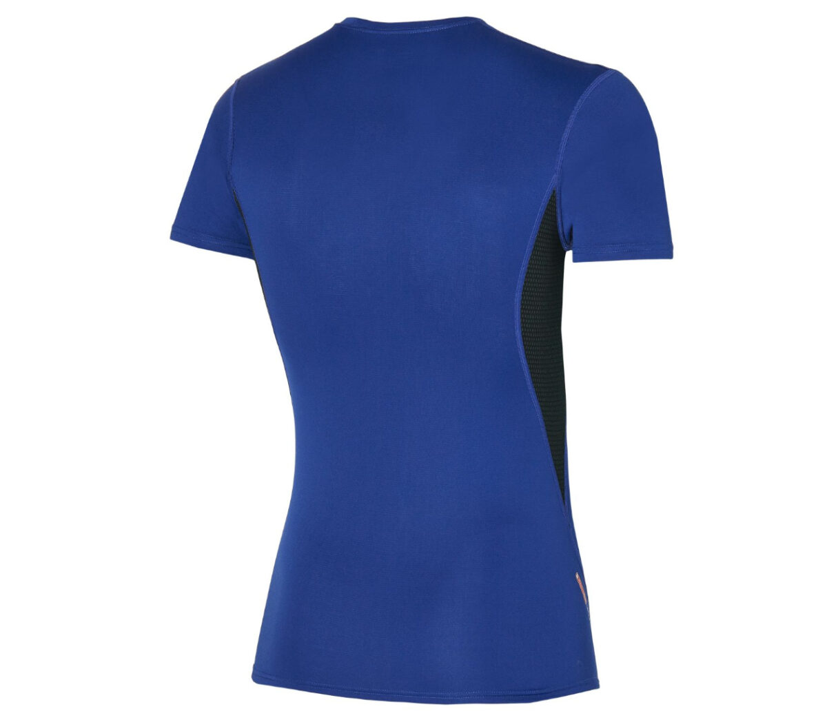 Dietro Maglia Mizuno Mid Weight-Light Tee uomo blu