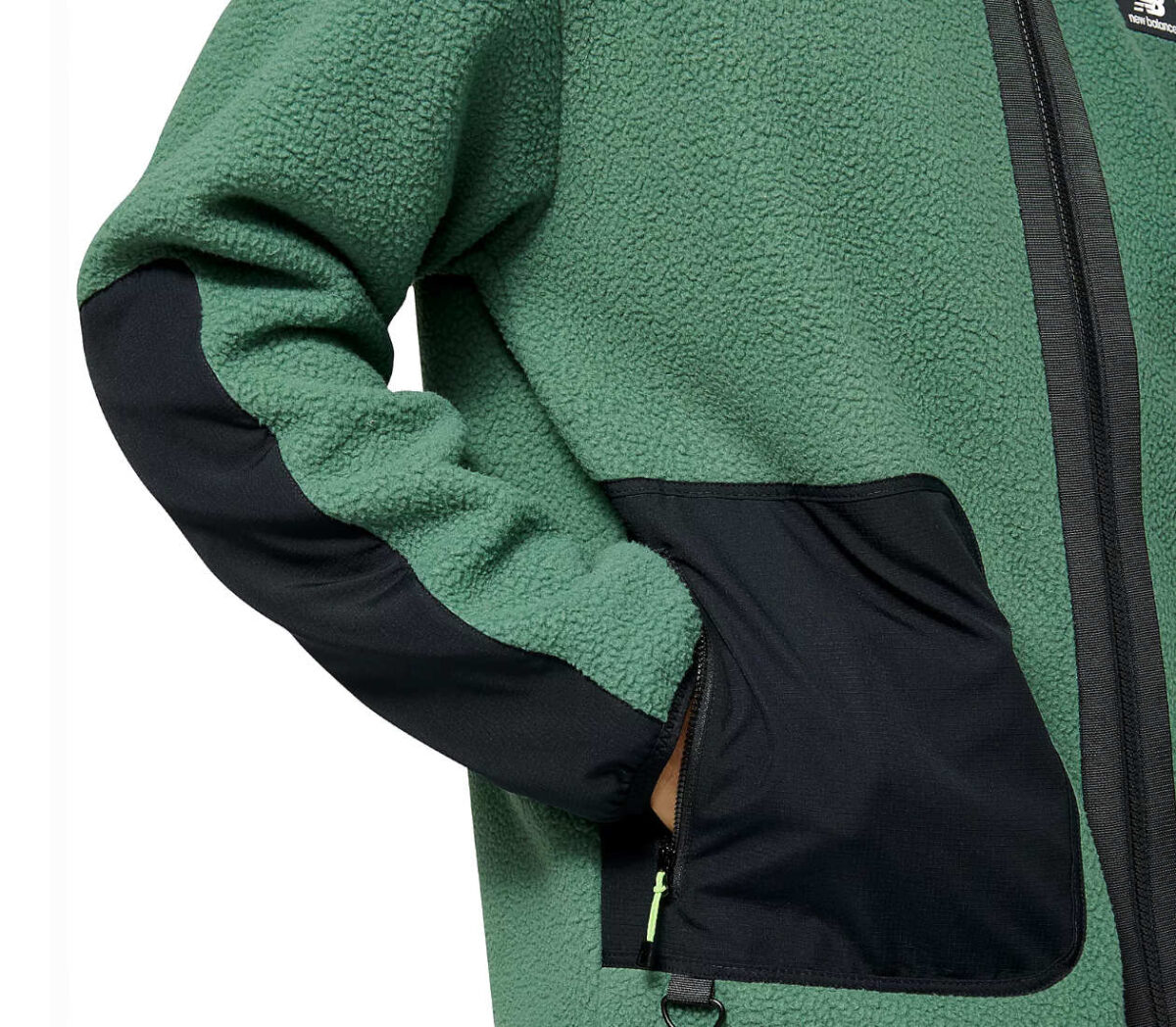 Tasca Giacca New Balance All Terrain Season Jacket uomo verde