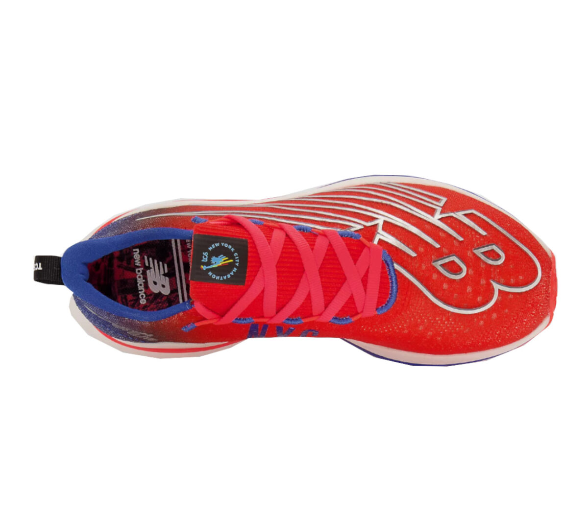Tomaia New Balance FuelCell SuperComp Elite v3 NYC uomo rosse
