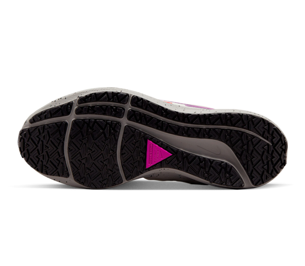 Suola Scarpa nike air zoom pegasus 39 shield grigia viola