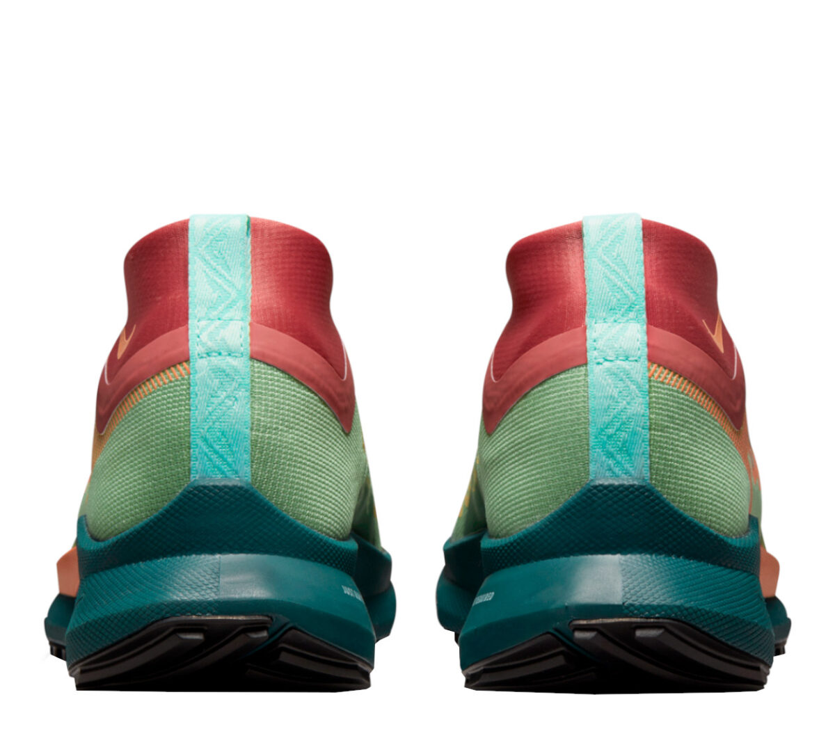 Retro Scarpa Nike react pegasus trail 4 GTX donna verde rossa