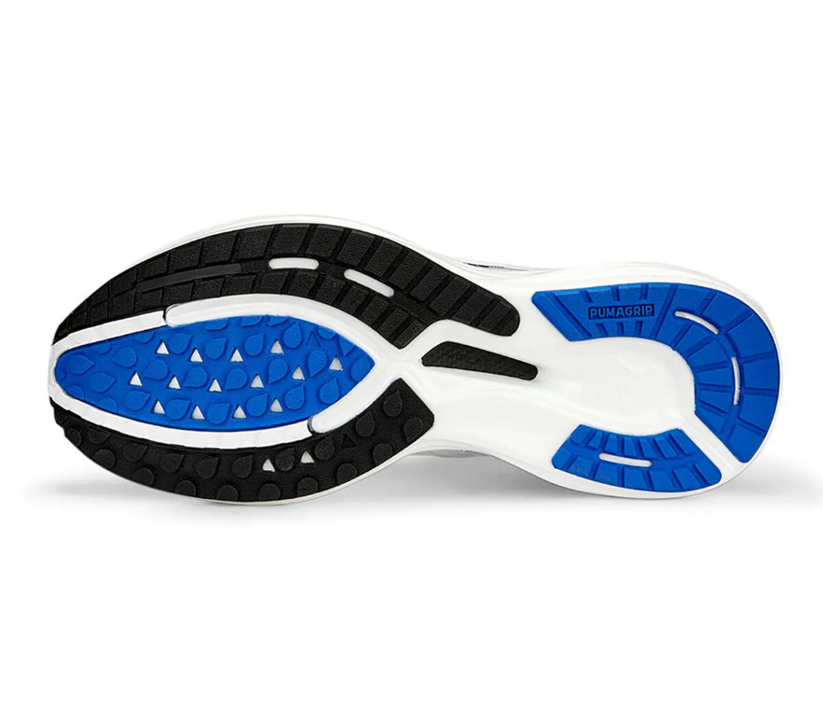 Suola Scarpa puma deviate nitro 2 uomo bianca azzurra