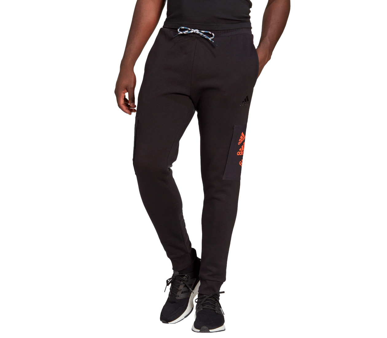 Pantaloni adidas cheap uomo neri