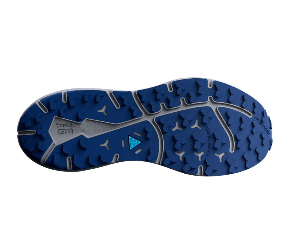 Suola carpa brooks divide 3 uomo blu