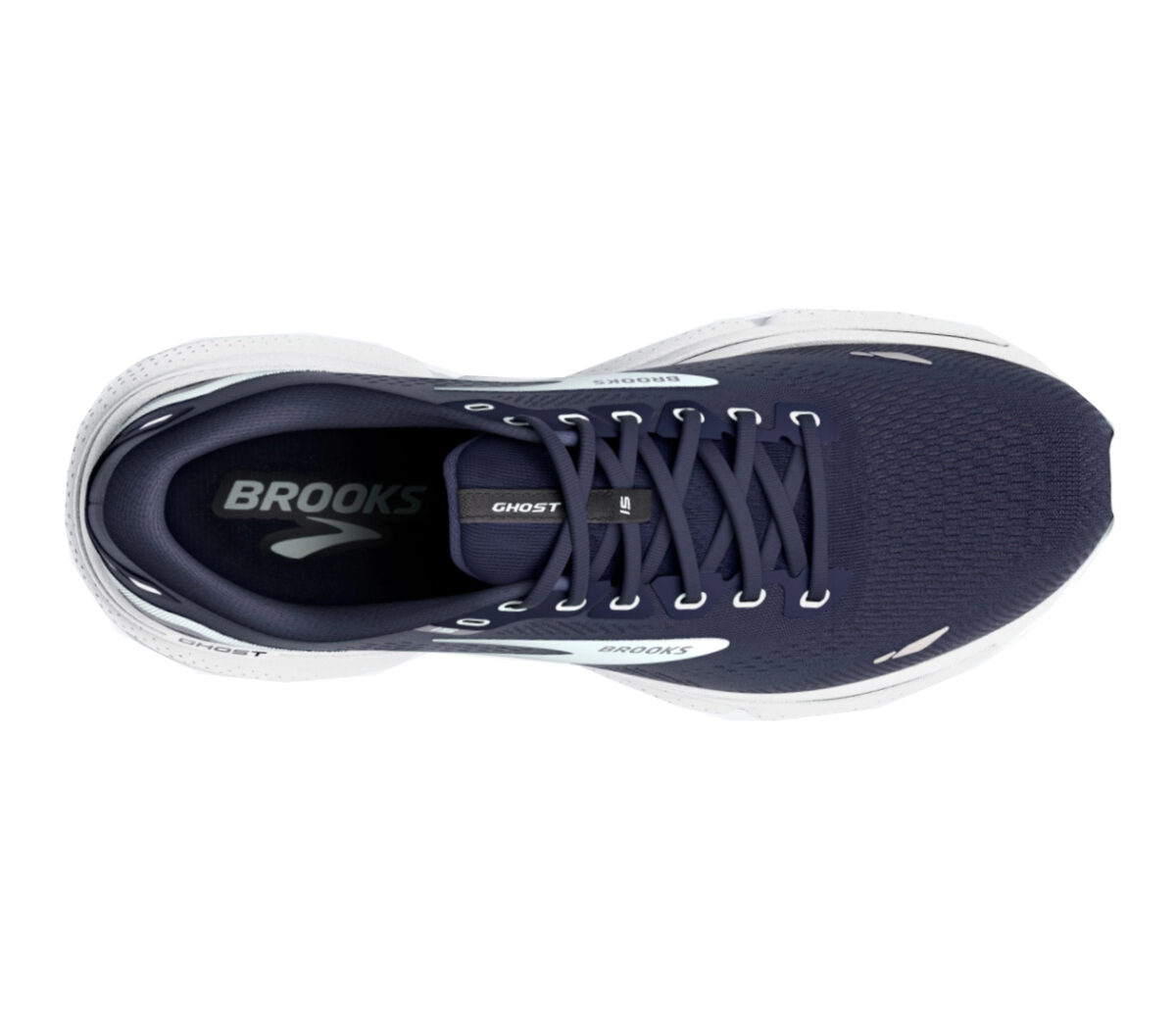 Tomaia Scarpa brooks ghost 15 2A donna blu