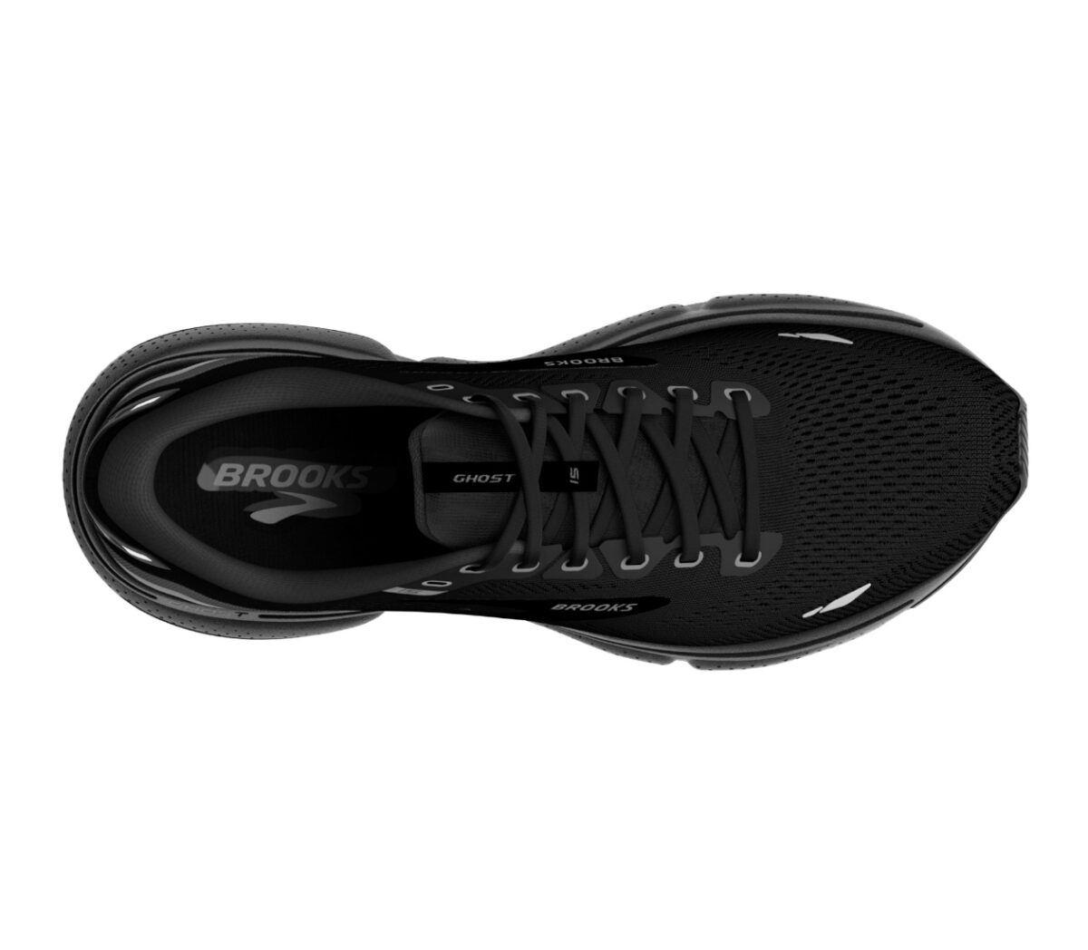 Tomaia Scarpa brooks ghost 15 uomo nera