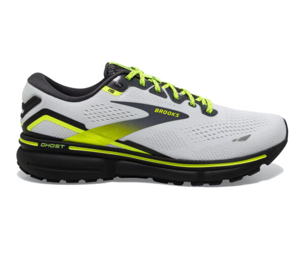 Scarpa brooks ghost 15 uomo bianca gialla