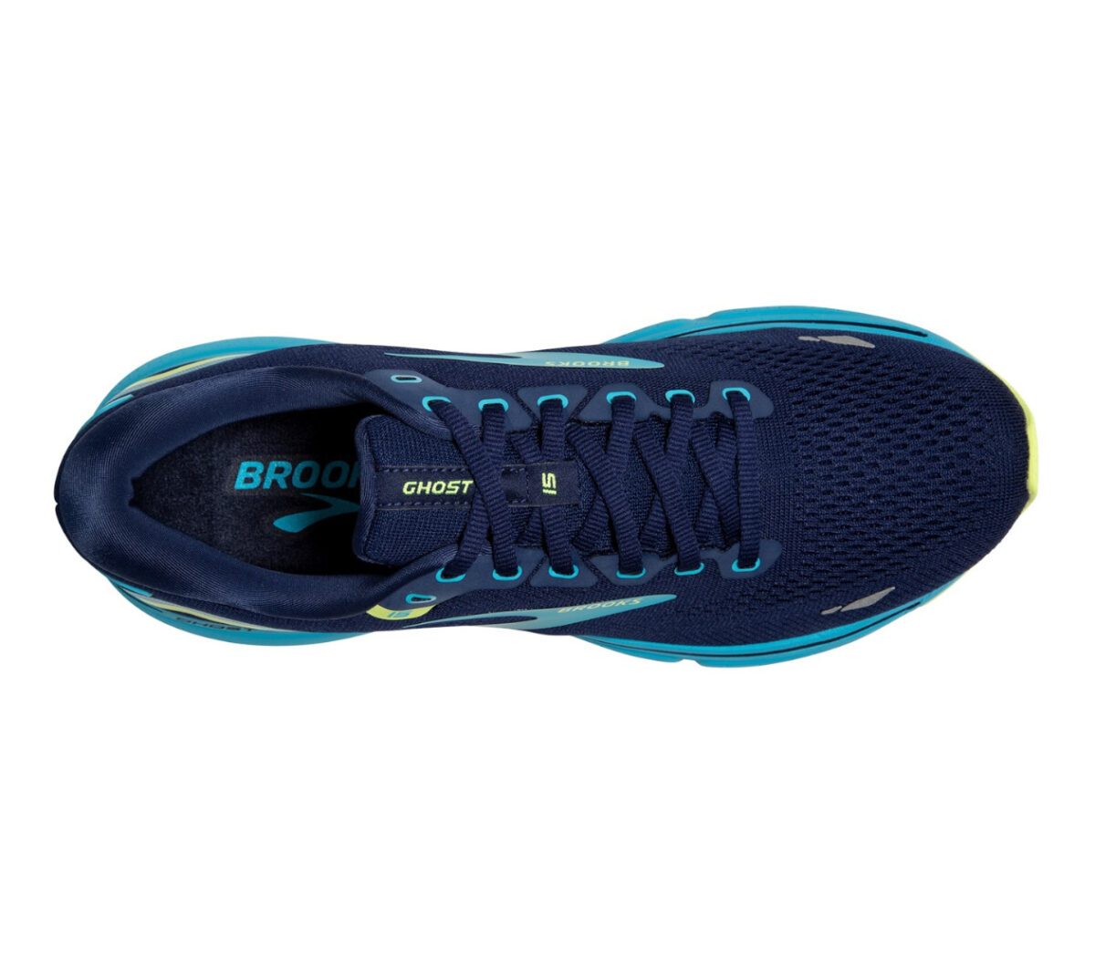 Tomaia Scarpa Brooks ghost 15 uomo blu