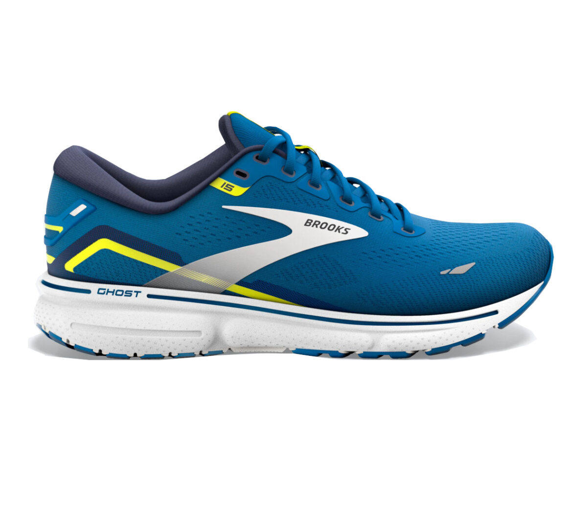 Scarpa brooks ghost 15 uomo azzurra