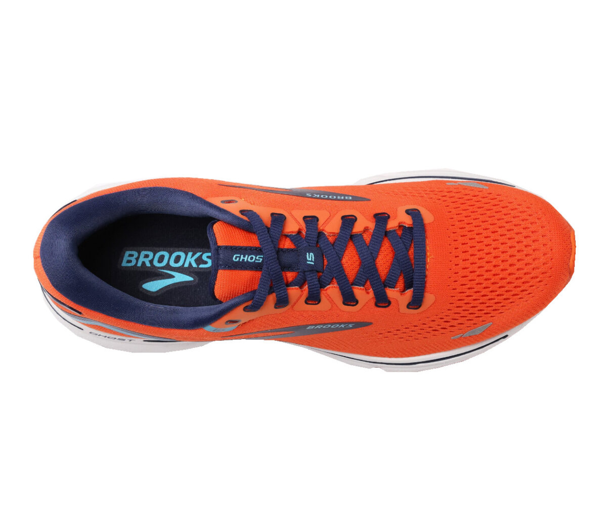 Tomaia Scarpa Brooks ghost 15 uomo arancione