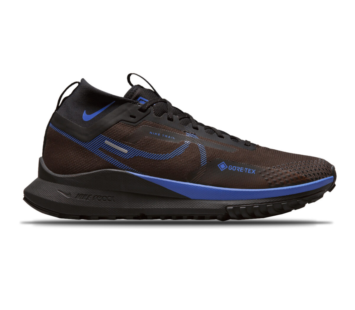 Scarpa Nike react pegasus trail 4 GTX uomo marrone blu