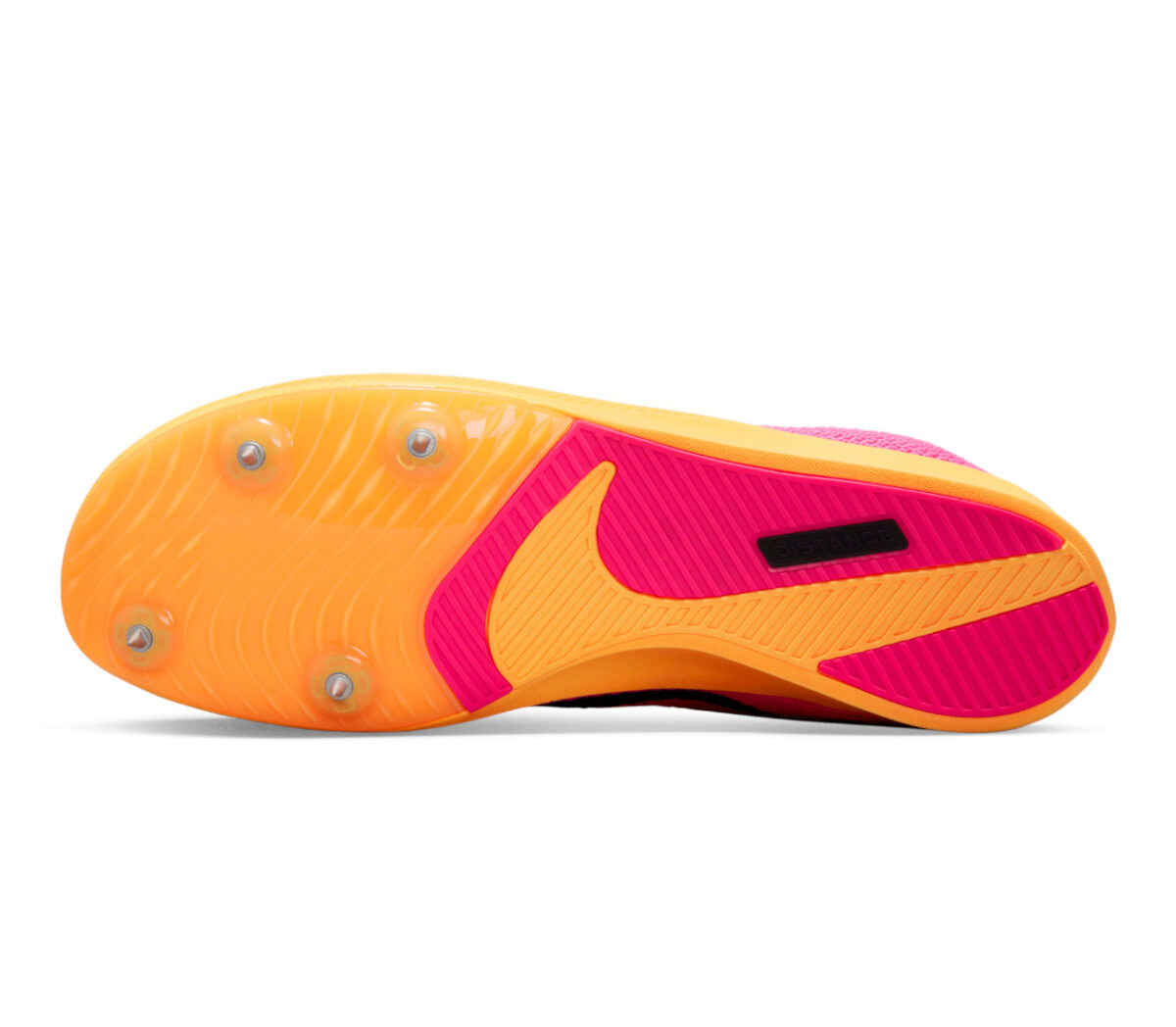 Suola Scarpa nike zoom rival distance unisex rosa