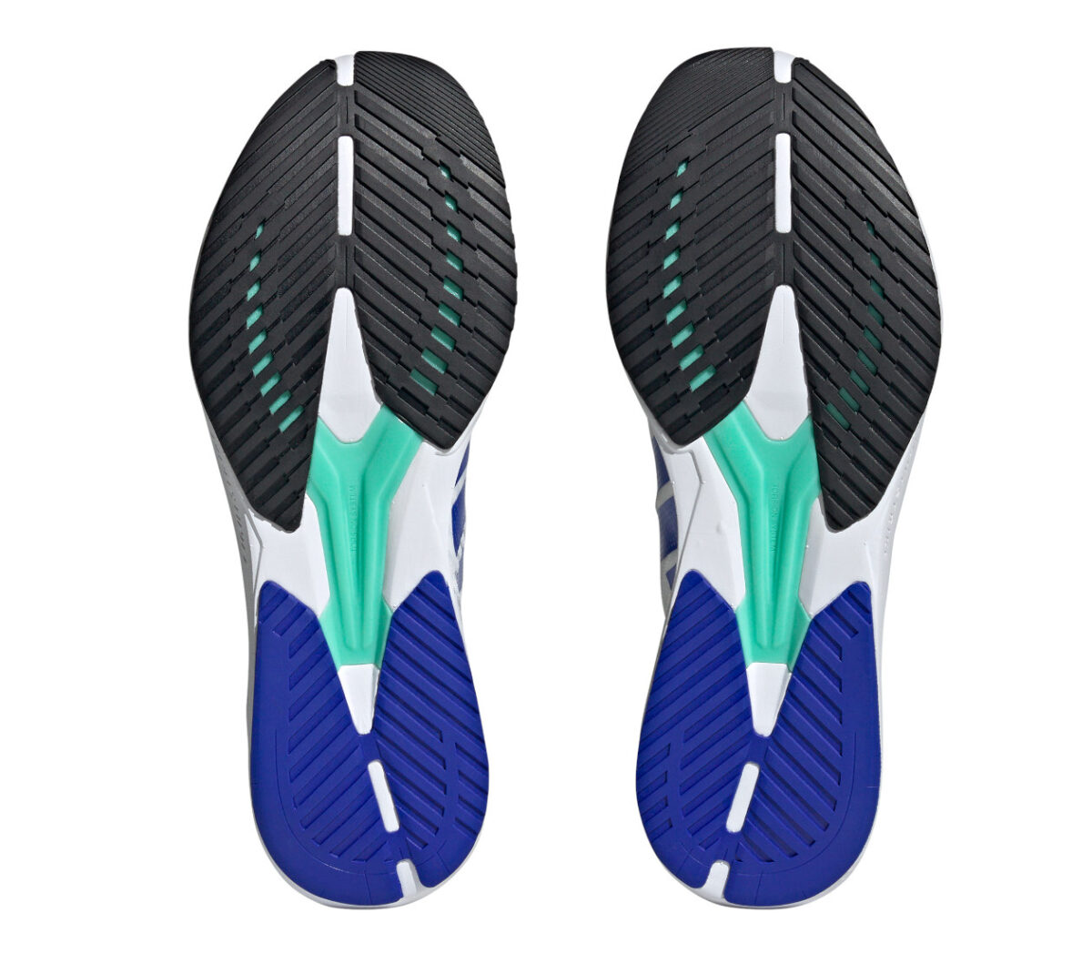 Suola Scarpa Adidas adizero RC 5 unisex bianca blu